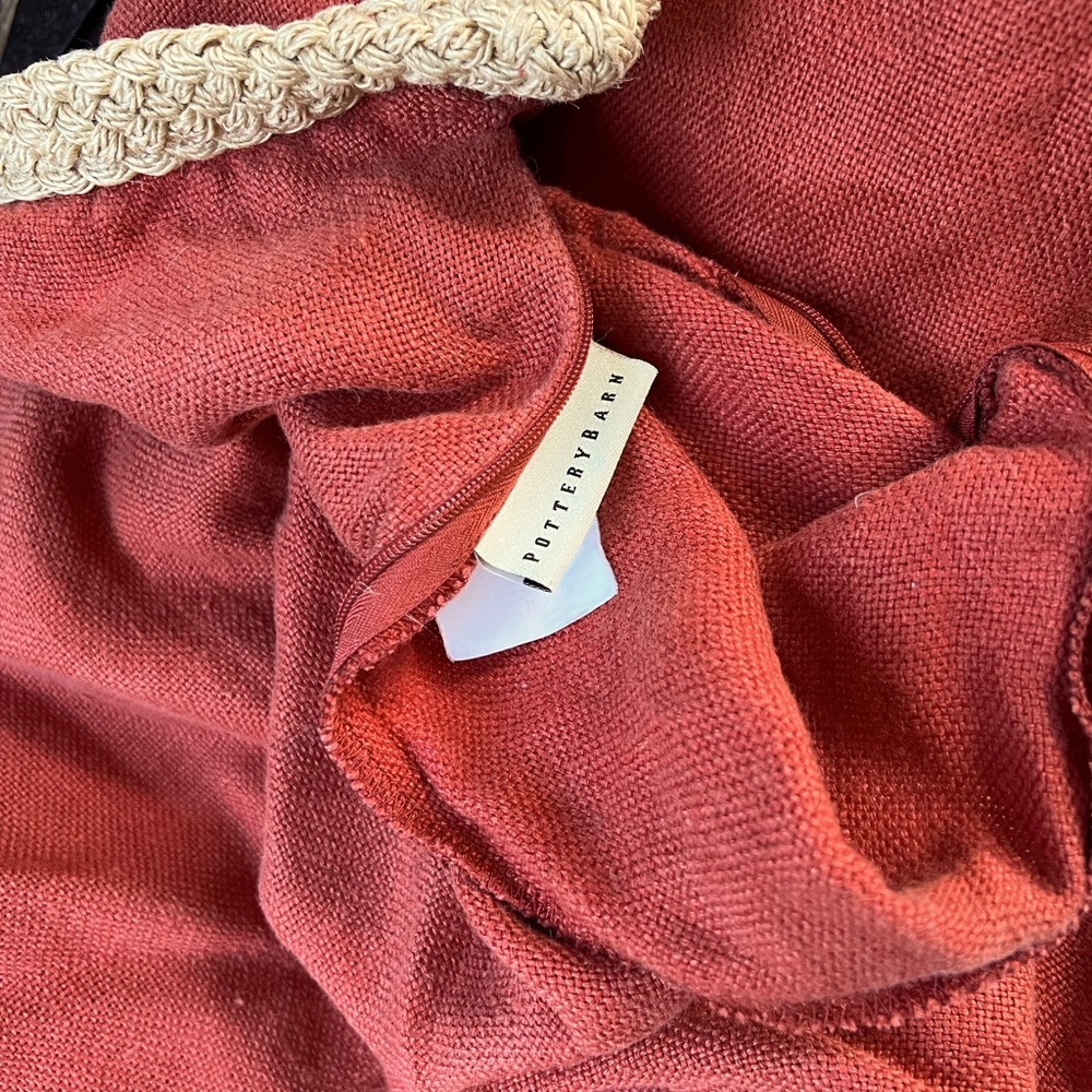 Pottery barn pillow cases